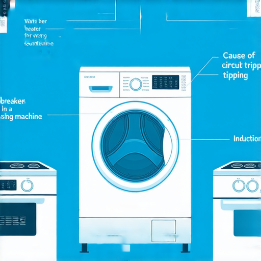 洗衣機、熱水爐與電磁爐跳掣原因解析，圖示教你如何防範電力災難，確保家中安全，避免過載引發的各種問題。