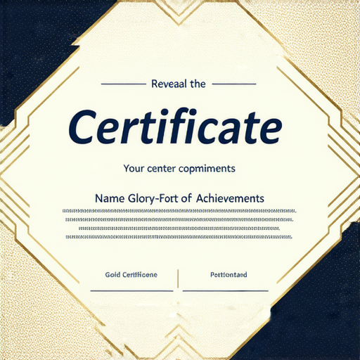 揭示獎狀的秘密，展示獲獎的榮耀，專業格式獎狀設計，讓每個成就更加閃耀，立即下載，讓您的成就引人注目，成為焦點的關鍵。