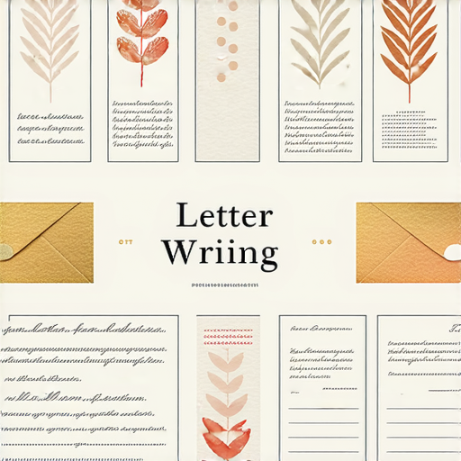 揭開信件的秘密手信與情信寫作技巧示意圖，展示多種信件風格與寫作要點，包括文具、筆跡和插圖，突顯個人化情感與創意表達的重要性。