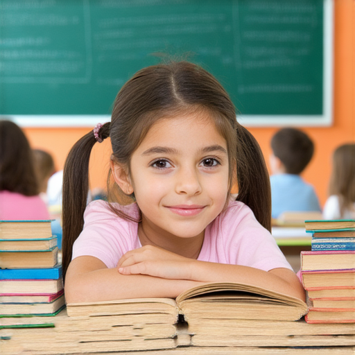 女兒在學習英文的過程中翻轉人生，專心閱讀書籍並參加語言班，展現自信與熱情，探索未知世界，彰顯學習對未來的重要影響。