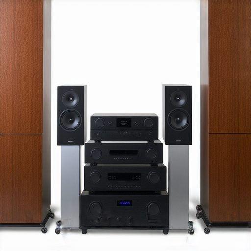 音響系統展示，強調7.1環繞音效技術，提供專業維修服務的信息，背景為高質感音響設備，展現音響升級後的豐富聲音體驗。