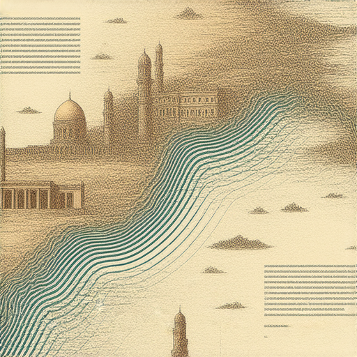 巴勒斯坦與巴基斯坦的歷史交錯圖示，展示兩個地區的文化、政治與歷史關係，強調未為人知的驚人事實，揭示深厚的聯繫與互動。