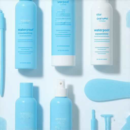 展示各類防水產品的圖片，包含防水噴霧、密封膠及防水衣物，讓您了解如何徹底提升防水效果，告別潮濕困擾，享受乾爽舒適的生活環境。