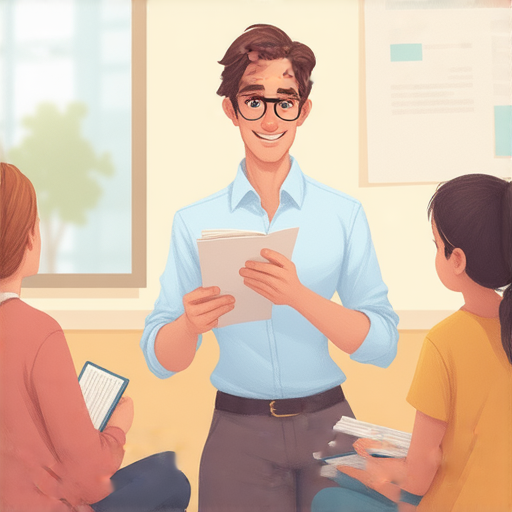 外籍老師一對一教學場景，學生與老師專注交流，提升英文水平，滿載而歸的學習體驗，強調語言學習的有效性與互動性，展現外籍教師的專業性與教學熱情。