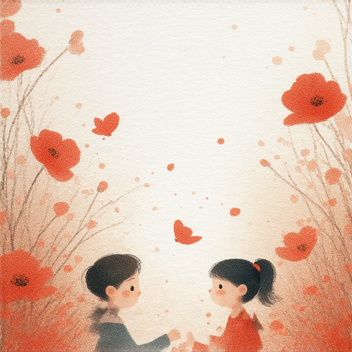 學員與外籍老師進行一對一英文教學，旁邊有紅花盛開的裝飾，象徵學習過程中的成長與綻放，鼓勵學習者積極提升英文能力，立即體驗這段愉快的學習旅程。