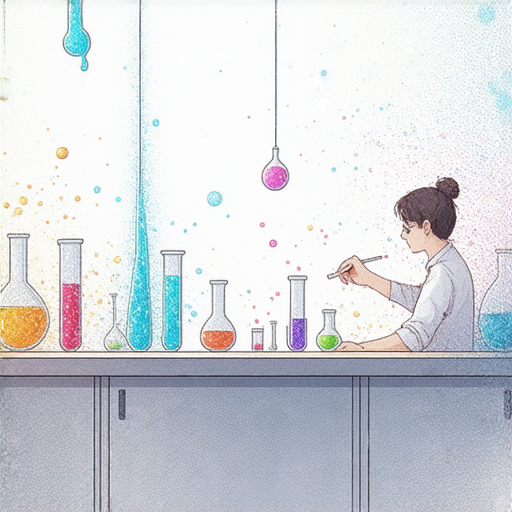 油脂與粒子之間的關係探索，外籍老師一對一的英語學習體驗，學生參與互動探討，深入了解化學與物理的原則。