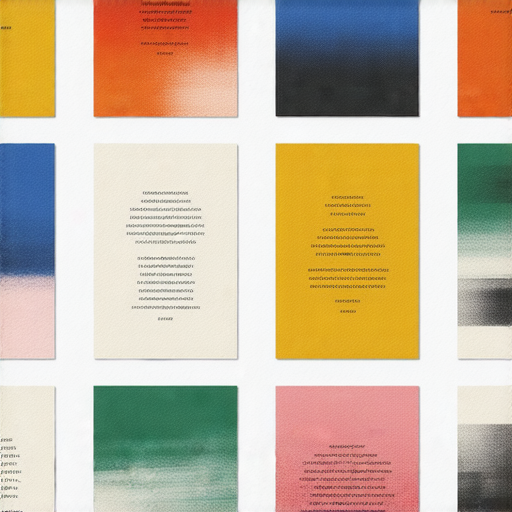 掌握自印技巧的示範圖片，展示創意印刷卡片的多種設計選擇，色彩繽紛的圖案和精緻的細節，讓每張卡片獨具個性，探索無限的印刷可能性，完美表現自我風格。