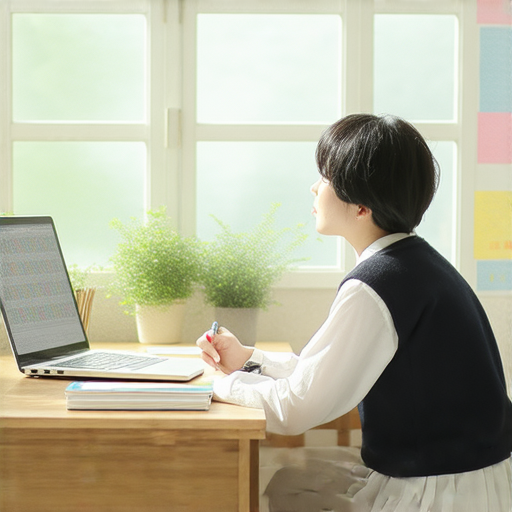 外籍老師進行一對一英文教學，學生專注聆聽，教室環境舒適宜人，展現理想主義者的教學風格，幫助學生流利英文交流，提高語言能力。