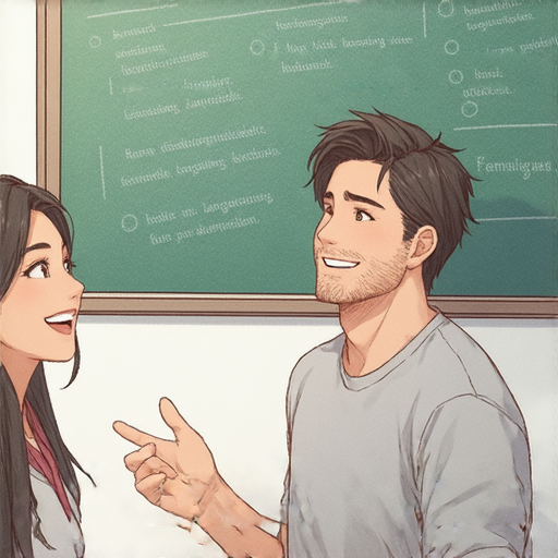 特效英文與藥品破解主題圖片，展示外籍老師一對一教學場景，強調提升語言能力的學習過程，生動展現學生與老師互動，讓學習變得有趣且有效。