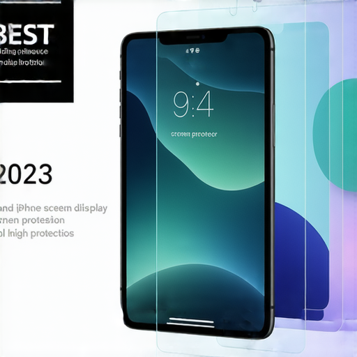 2023年最佳iPad與iPhone保護膜推薦圖片，展示多款高品質螢幕保護膜，讓你的螢幕更安全，提升設備使用體驗，適合各型號iPad與iPhone，保護膜效果與設計精美。