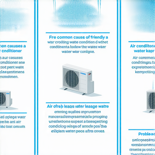 冷氣機滴水故障原因解析，展示五大常見問題與解決方案，輕鬆幫助用戶排除冷氣機滴水困擾，提升使用體驗，促進舒適生活。