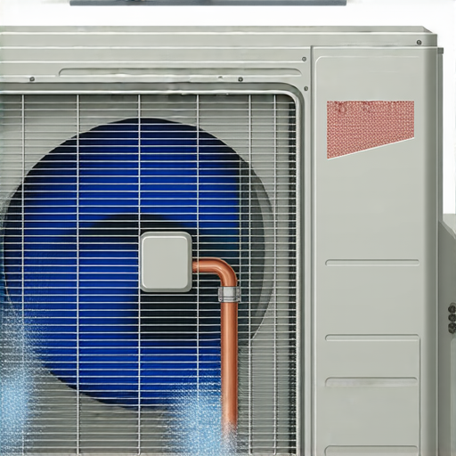 分體冷氣機滴水的原因及維修技巧示意圖，展示冷氣機內部構造，強調管道堵塞、冷凝水排放不順暢等問題，幫助讀者解決冷氣機滴水困擾。