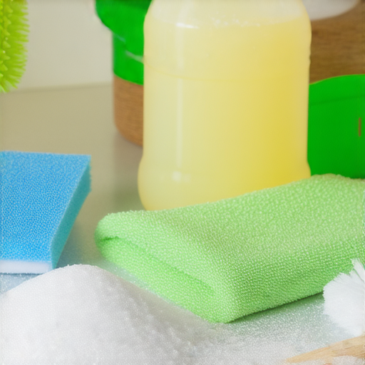 小蘇打和蘇打粉的組合在廚房中，輕鬆解決水管堵塞問題，顯示清潔工具及材料，彰顯DIY家庭維修技巧，展現環保和經濟實用的解決方案。