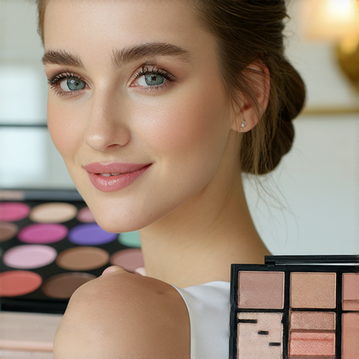 外籍老師與學生一對一溝通，專注於化妝技巧的學習，場景充滿創意與熱情，幫助學生成為變身化妝高手，提升英語交流能力，展開特技旅程。