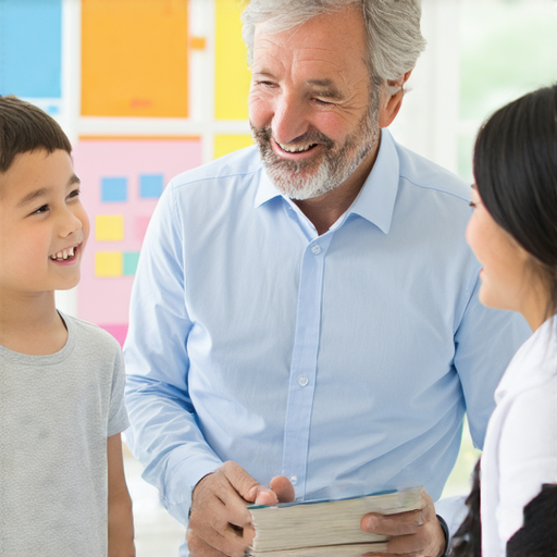 一位外籍老師在教室中與學生進行一對一的英文教學，專業指導提升英語流利度，學生專注聆聽，展現積極學習態度。