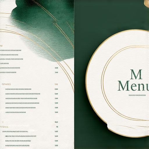 讓你的品牌閃亮登場的少量菜單與杯墊印刷，展現其獨特魅力與設計技巧，吸引顧客注意，提升餐飲業品牌形象與客戶體驗。