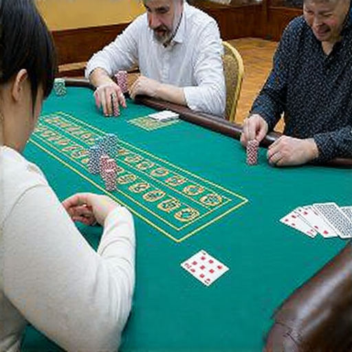 橋牌比賽場景，玩家專注牌局，旁邊有外籍英文老師與學生進行一對一教學，強調掌握橋牌技巧和學習英文的結合。