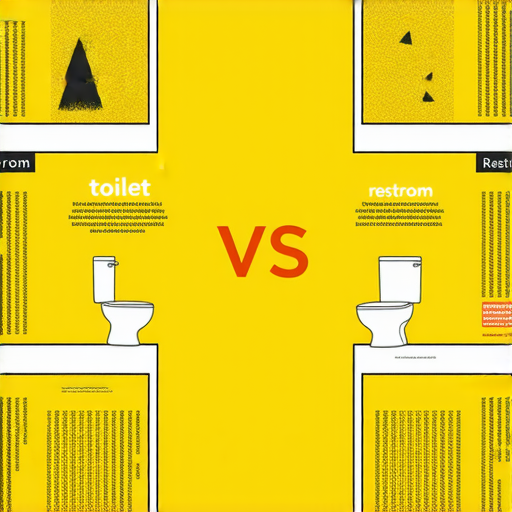 圖片展示關於厠所和廁所的英文差異，背景包含文化元素，文字說明揭開兩者背後的文化祕密，突出語言學習與文化理解的重要性。