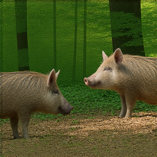 揭示野豬在自然界中的生活潛規則，展示牠們在森林中覓食、互動的畫面，生動呈現牠們的社會行為和棲息環境，讓人深入了解這種神秘動物的日常生活。