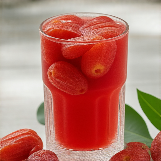 感恩紅棗的奇妙之旅，展示新鮮的紅棗與健康飲品，突顯紅棗的營養價值及對健康的益處，適合關注健康生活方式的人士。