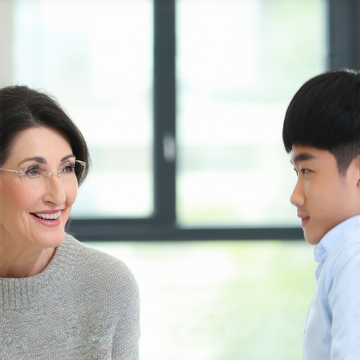 外籍英文老師進行一對一教學，學生專心學習，面對挑戰，象徵逆轉局勢。這樣的專業指導幫助學生突破語言障礙，提升英文能力。