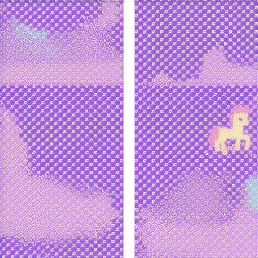 打包小馬寶莉角色的奇怪事物探索圖，展示PyQt打包過程中的關鍵步驟與技巧，色彩鮮豔的圖案與創意設計，揭示神秘的打包秘密，吸引開發者和愛好者的注意。