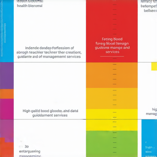 空腹血糖變化圖示，突顯健康密碼與重要性，標註專業外籍老師輔導服務，幫助讀者理解血糖管理與健康之間的關聯，鼓勵探索專業學習。