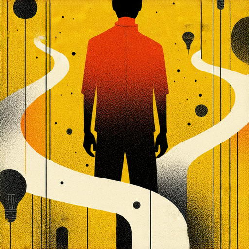 揭開忽略與策略的秘密，發現成功背後的關鍵的圖片，展現探索過程中的思考與策略圖示，強調成功的要素與關鍵提示，激勵觀眾進一步探索成功的奧秘。