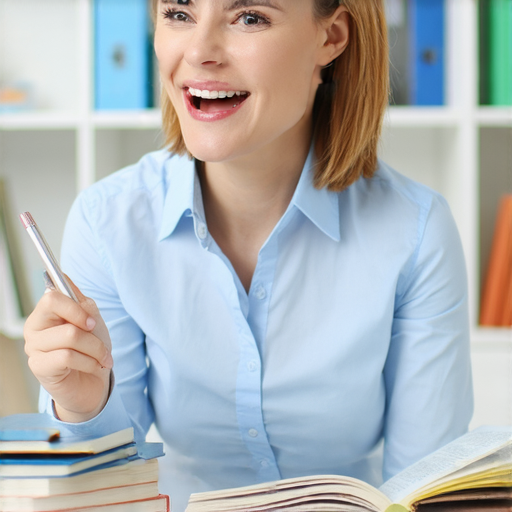 一位外籍教師與學生進行一對一英文教學，教師正指導學生發音，周圍有英文教材，展示流利英文學習的氛圍，立即體驗外籍英文教學，開啟流利之路。