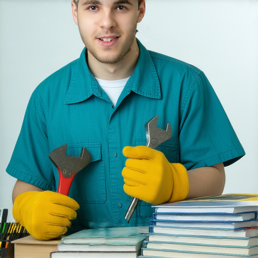 水電短期課程的學員正在專注學習，手上持有工具，展示實用技能的應用，旁邊有教材和設備，強調快速掌握水電技巧的機會，讓人立即想參加課程。