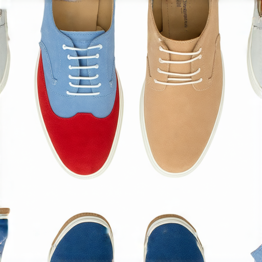 探索老爹鞋潮流秘密的時尚圖片，展現多樣化的老爹鞋款式，並展示一名外籍英文老師與學生進行一對一時尚英語學習的情境，強調現代潮流與英語學習的結合。