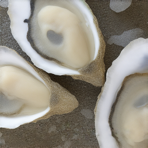 外籍英文老師與學生一對一學習牡蠣的知識，背景中展示新鮮的牡蠣，強調牡蠣的驚人秘密與美味，吸引美食愛好者了解更多。