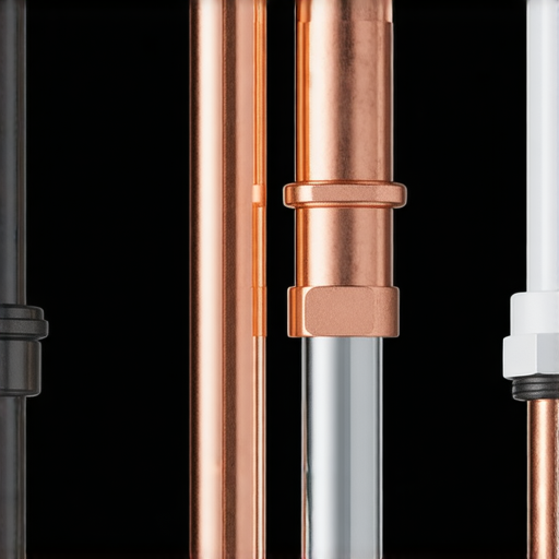 揭示漏水問題的圖片，展示暗喉、銅喉與膠喉的不同，強調其潛在的漏水風險，讓人驚訝不已，為解決家庭漏水困擾提供啟示。