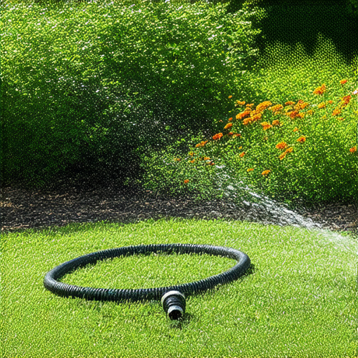 Gardena水管展示其隱藏功能，突出其靈活性和多用途設計，幫助園藝工作者輕鬆灌溉和維護花園，提升園藝樂趣和效率。