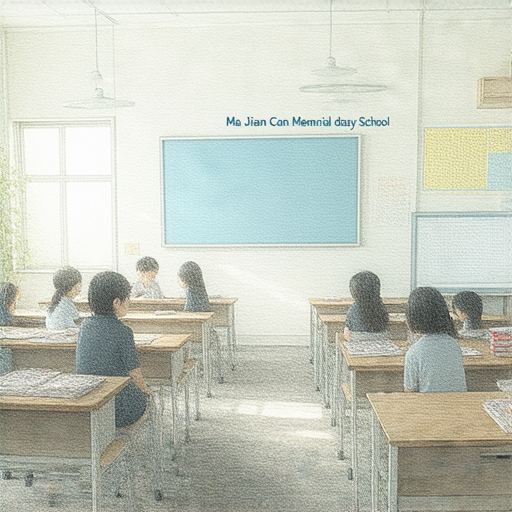 解密馬錦燦紀念中學，外籍英文老師進行一對一教學的場景，學生專注學習，展現雙方互動與熱情，探索無限學習可能性，提升英語能力。