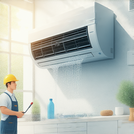 冷氣機滴水的故障現象，展示快速檢查與維修的步驟，讓炎熱夏季不再潮濕，維持室內舒適的環境，確保冷氣正常運作的技巧與建議。