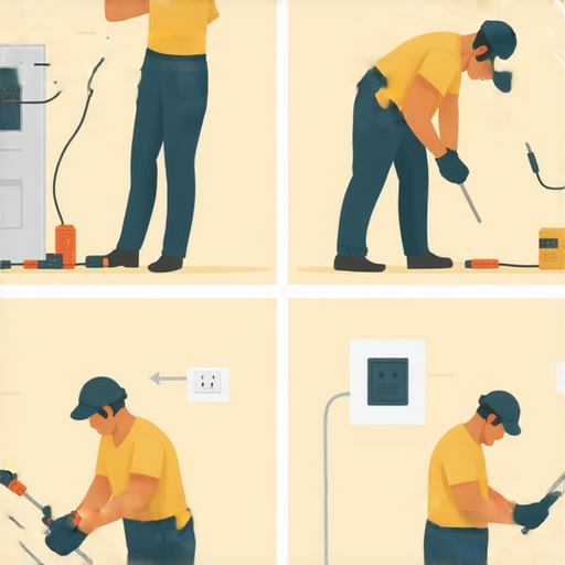 插座更換步驟示範，工具齊全，家庭安全維護，教您輕鬆更換壞掉的插座，確保居家用電安全，簡單易學的維修技巧，讓生活更無憂。