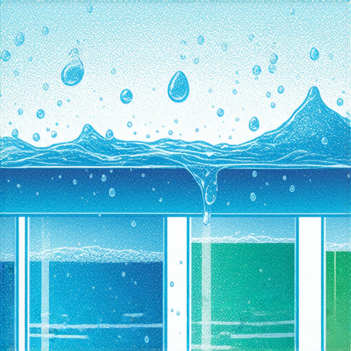 企缸漏水導致的隱藏成本，水滴滴漏造成財務損失，水資源浪費，影響環境，企缸內部水位變化顯示問題的緊迫性，提醒用戶定期檢查以避免荷包大失血。