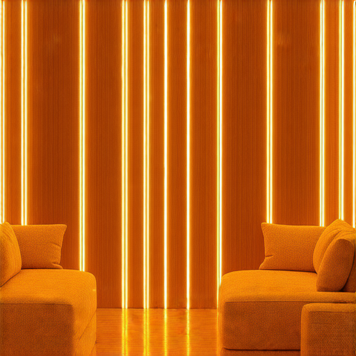 LED燈帶改造現代家居，營造溫馨氛圍，燈光柔和且具色彩變化，適合不同場合，提升裝潢效果與居住舒適度。