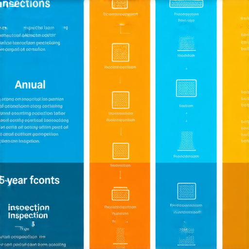 電力年檢與五年檢的比較圖，顯示兩者的關鍵差異，包括檢查頻率、安全要求及檢測項目，強調安全用電的重要性，幫助讀者了解維護家庭電力系統的必要性。
