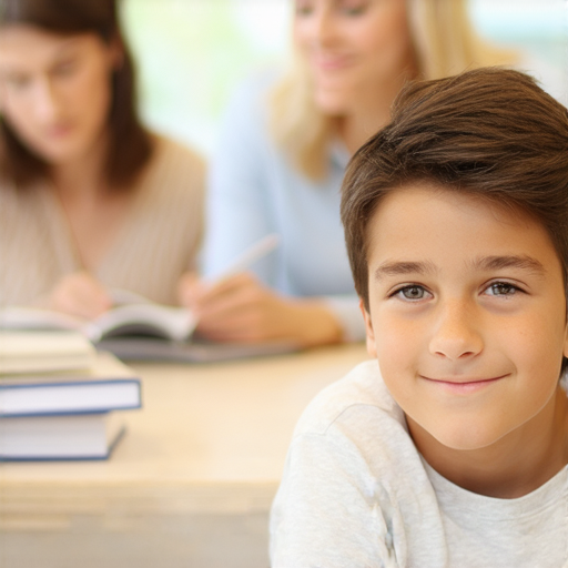 外籍老師一對一英文教學的學生正在專注學習，背景為教室環境，顯示流利英語學習的氛圍，鼓勵更多人開啟英語學習之旅。