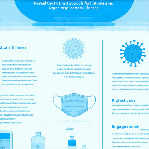 揭露傳染與上呼吸道感染的真相，提示健康風險與防護措施，吸引讀者點擊了解更多資訊，強調保護自身健康的重要性。