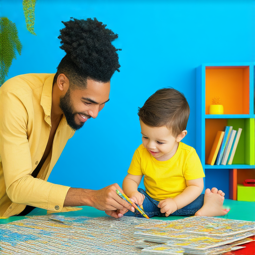 家庭英語學習的有趣方法和高效技巧，圖片展示親子一起學習英語的場景，強調互動學習和創意活動，提升學習動力和效果。