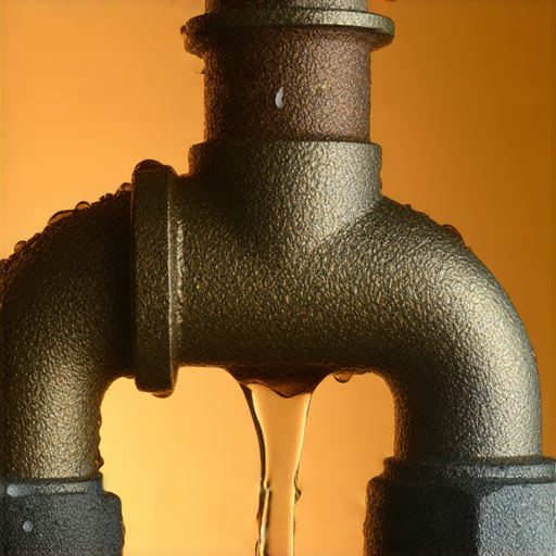 發現熱水喉漏水的隱藏危機圖片，顯示漏水水管及水滴，提醒檢查家中水管狀況，以避免水費暴增，保障家庭生活品質，傳遞水管維護的重要性。