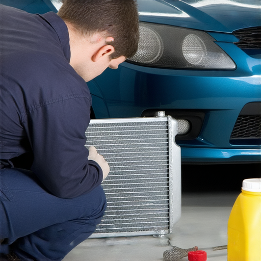 車水箱漏水維修技巧，展示車主檢查水箱的過程，強調維修工具與步驟，適合尋求車輛保養的車主，提供實用建議以解決漏水問題。
