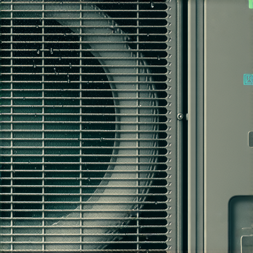 分體機滴水的近景，顯示水珠沿設備流下，背後隱藏的驚人真相引人關注，可能是維修不當或管道堵塞，提醒用戶注意分體機的使用與維護。