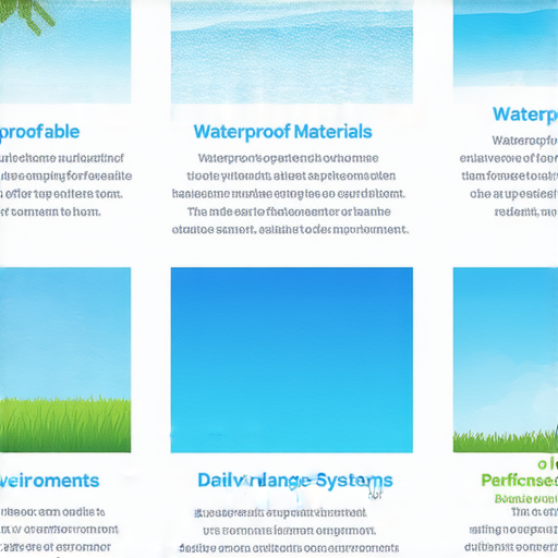 防水家居技巧的圖片，展示五個有效方法確保家庭環境乾爽，包含防水材料、密封劑及排水系統，強調如何提升家居防水性能和舒適度。