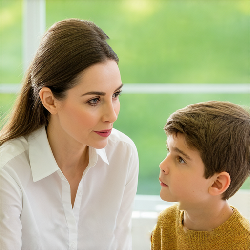 外籍英文老師一對一教學場景，學生專注於獨立思考，探索思維方式的提升，彰顯學習英文的魅力與個人成長的潛力，春意盎然的學習環境。