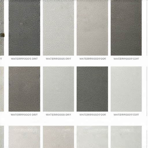 防水板材展現多種用途，具有超強防潮性能，讓室內空間保持乾燥。不同顏色和設計的防水板材樣本，完美適合各種家居風格，無懼潮濕侵襲。