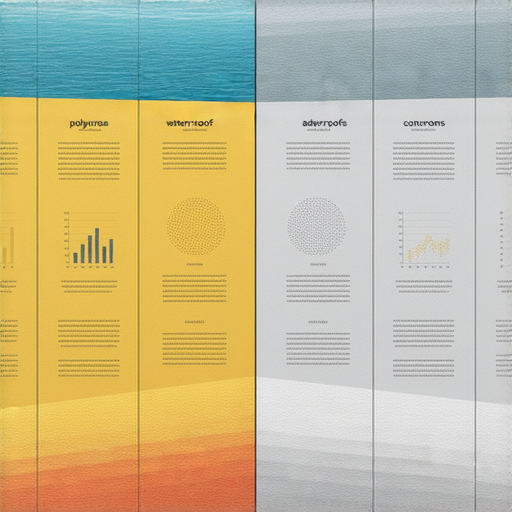 聚脲防水材料的應用場景，展示其優缺點，強調揭露聚脲防水的隱憂，說明對於選擇防水材料的考量與真相，讓讀者了解聚脲防水技術的潛在問題。